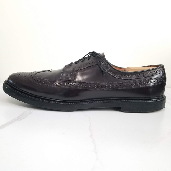 ALLEN EDMONDS MacNeil Wingtip Oxfords 9097 Burgundy Shell Cordovan Leather Shoes main image 12